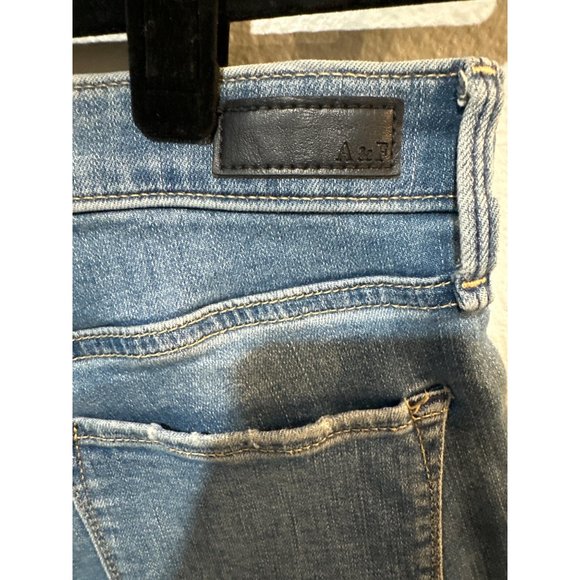 Abercrombie & Fitch Simone High Rise Ankle 27W Floral Embroidered Denim Jeans - Picture 7 of 15